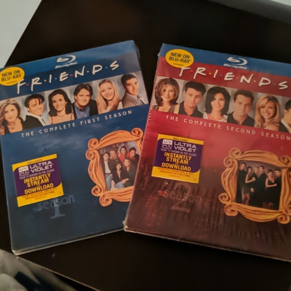 Friends Seasons 1 & 2 on Blue Ray
